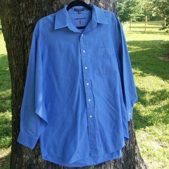 Tommy Hilfiger Button-Up 15-1/2 32-33 - Picture 1 of 4